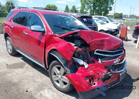 2015 Chevrolet Equinox Ltz из США, поврежденный, VIN 2GNFLDE31F6431451